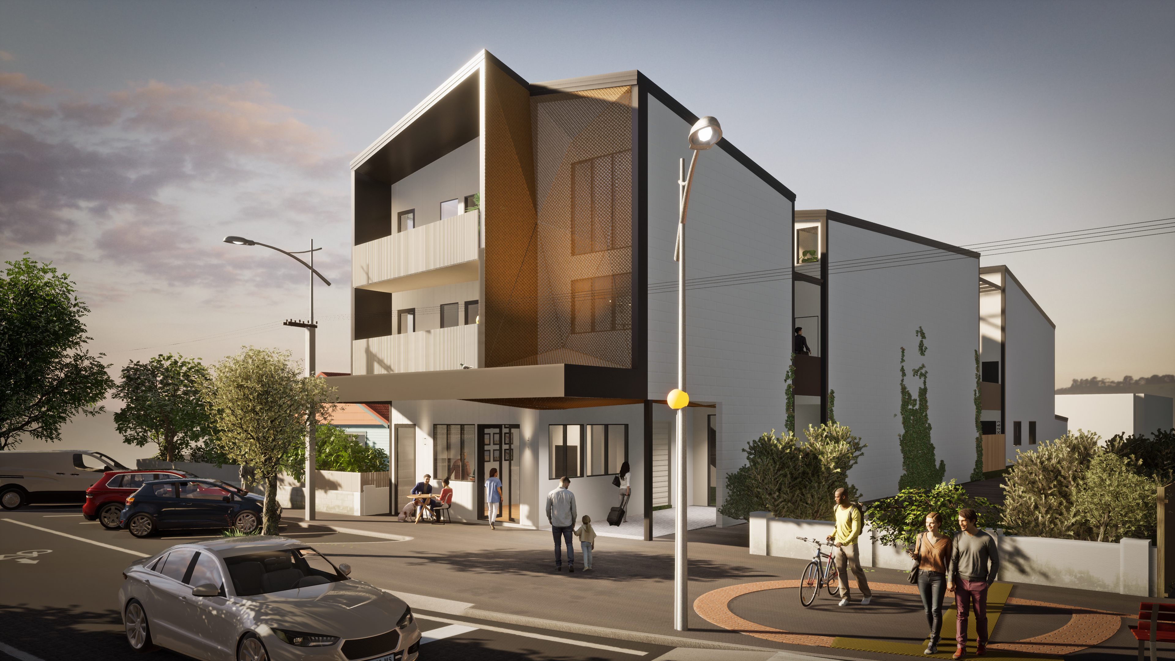 Arkadia Apartments.